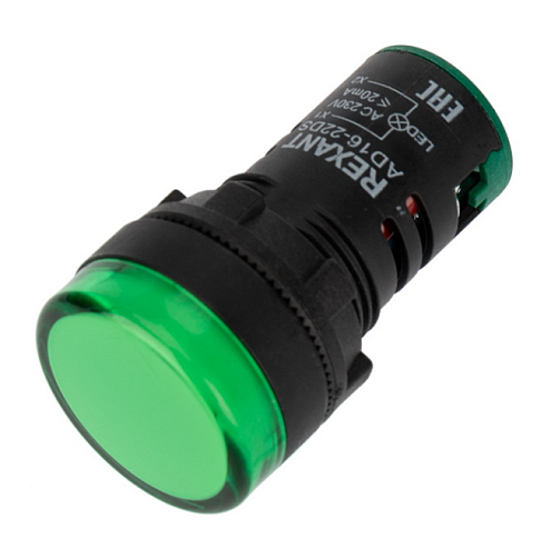 Матрица светодиодная AD22-230 В зеленый Rexant 36-4741: фотография 1