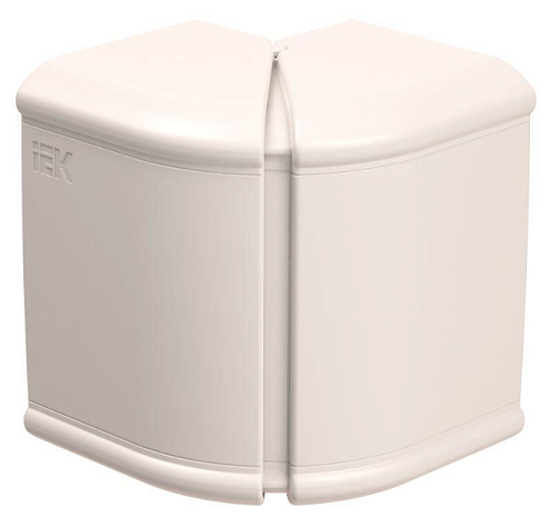 Угол для кабель-канала внешний изменяемый 100х60 Праймер IEK CKK-40D-W-100-060-K01: фотография 1