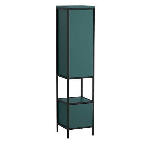 Пенал напольный BOTANIQUE 30 универсальный зелёный: фотография 1