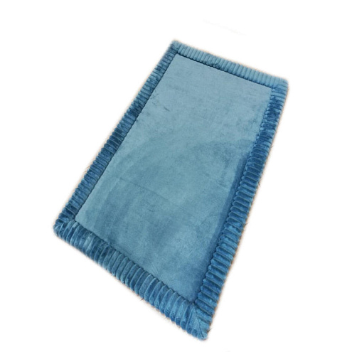 Коврик для ванны 1 предмет &quot;MEMORY stripes&quot; COMFORT 50х80 Spa Blue голубой: фотография 1