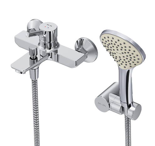 F85B15000 X-Joy S, смеситель д/ванны/душа, душ.набор, хром, шт.: фотография 1