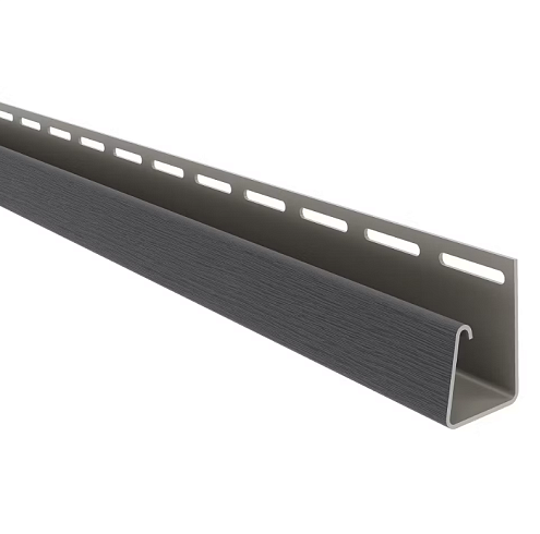 J профиль Технониколь для фасадных панелей, серый 3м: фотография 1