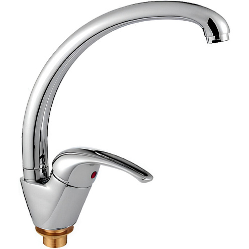 Смеситель для кухни 40к F4129-2 FRAP б/отв боковая п/гайку: фотография 1