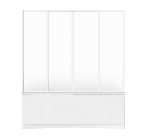 Шторка Ахин, Атланта, Мальта, Индика, Нептун 4 створки пластик: фотография 1