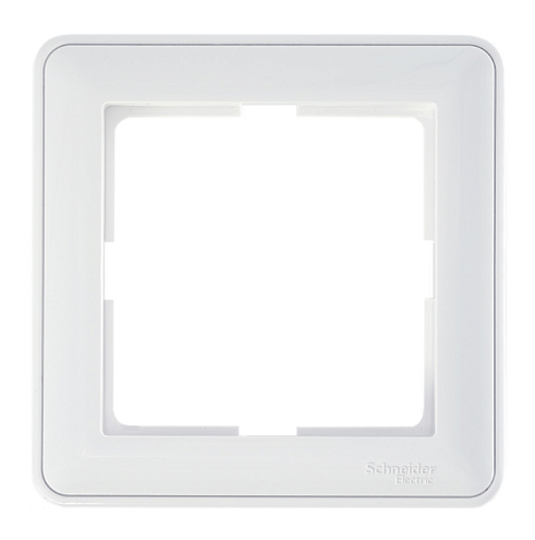 Рамка 1-местная W59 белый Systeme Electric KD-1-18: фотография 1