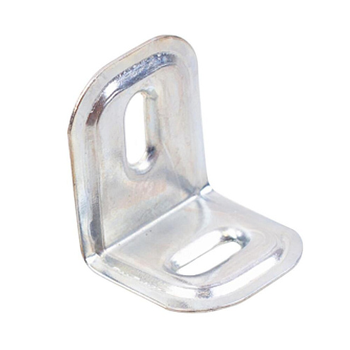 Уголки мебельные оцинкованные усиленный 30х25х25мм с шурупом, 4шт "Element": фотография 1