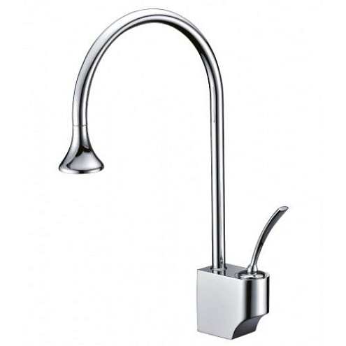 Смеситель Lemark &quot;Соул&quot; LM6005C для кухни с высоким поворотным изливом хром: фотография 1