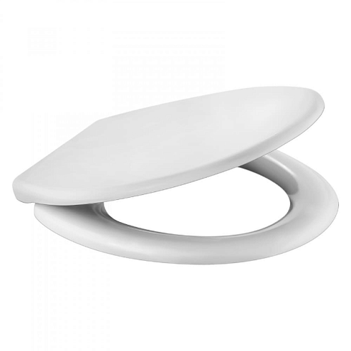 Сиденье BERGES Optim SO дюропласт, крепление, микролифт, быстросъемное, металл: фотография 1