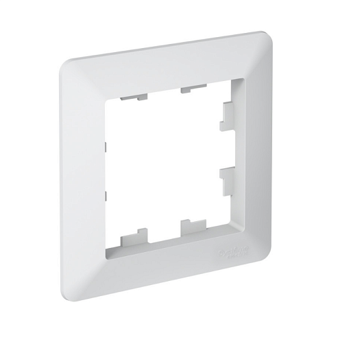 Рамка 1-местная AtlasDesign Air лотос/дымчатый белый Systeme Electric ATN221301: фотография 1