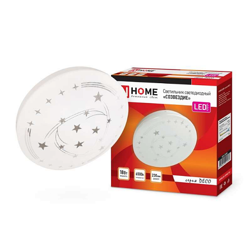 Светильник светодиодный DECO 18Вт 230В 6500К 1170лм 230мм СОЗВЕЗДИЕ IN HOME 4690612022239: фотография 1