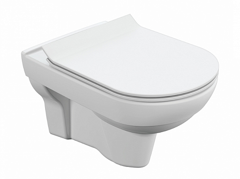 Подвесной унитаз Cersanit CITY Clean On DPL EO slim: фотография 1