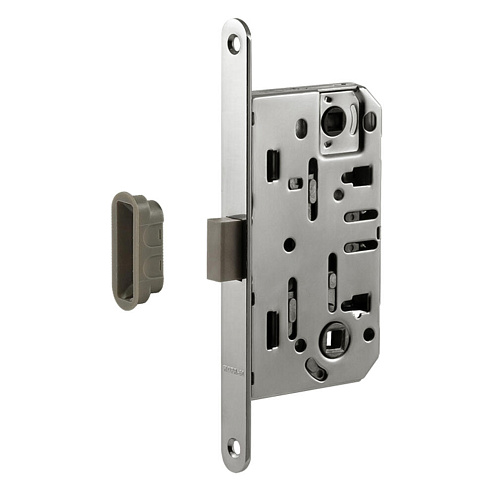 Замок магнитный М 13М-96 мм под фиксатор с магнитным ригелем - Хром: фотография 1