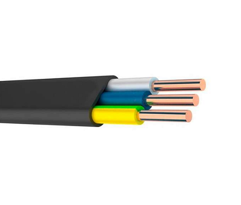 Кабель ВВГ-Пнг(А)-LS 3х2.5 ок (N PE) 0.66кВ (м) ПромЭл: фотография 1