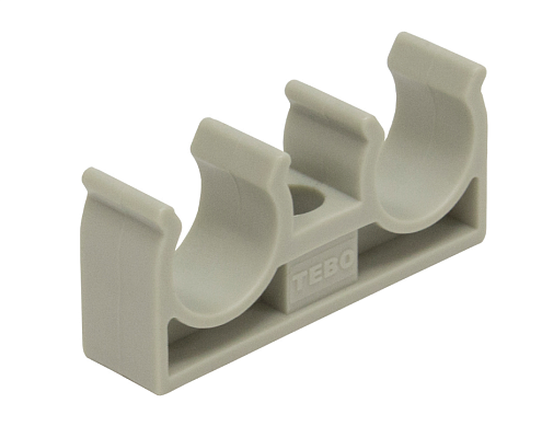 Опора двойная 20 TR-TB серый Tebo : фотография 1