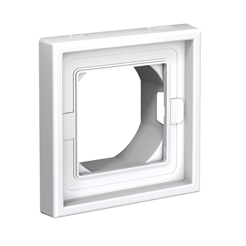 Рамка 1-местная ArtGallery IP44 белый Systeme Electric  GAL440101: фотография 1