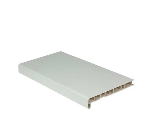 Подоконник ПВХ &quot;МП&quot; белый 2250х300мм: фотография 1
