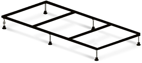 Каркас литьевого поддона FLOW, ESSENTIA, STELLA 1200х800: фотография 1