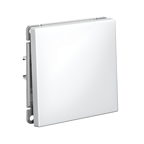 Выключатель 1-клавишный ArtGallery 10AX быстрозажимные клеммы механизм белый Systeme Electric GAL000111S: фотография 1