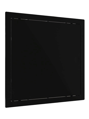 Люк ревизионный L2020N черный нажимной пластик EVECS: фотография 1