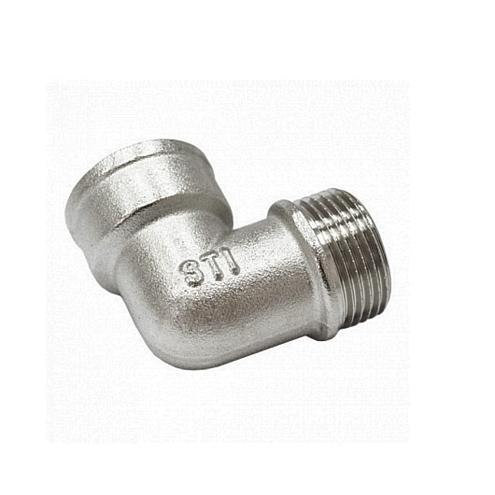 Уголок 1&quot; ВН никелированный STI: фотография 1