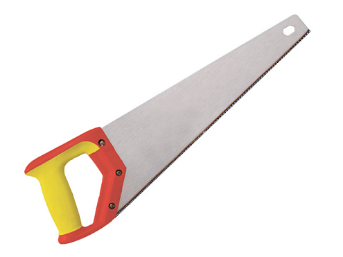 Ножовка по дереву &quot;Remoquick&quot; 450мм для грубого реза 4-5TPI, РемоКолор: фотография 1