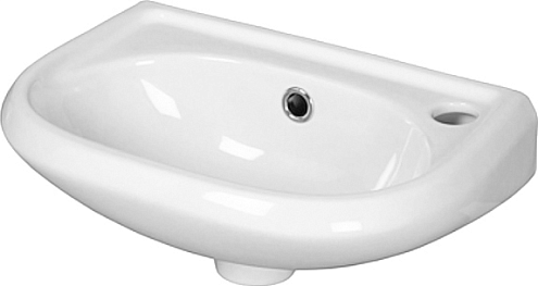 Раковина Santek Бриз 40 отверстие под смеситель справа 1WH110445: фотография 1