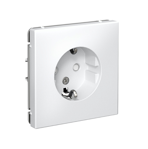 Розетка ArtGallery 16А с заземлением защитные шторки механизм лотос Systeme Electric GAL001345: фотография 1