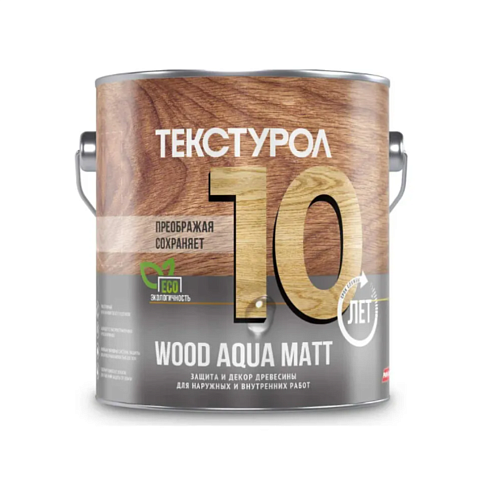 Текстурол WOOD AQUA MATT Тик  2,5л  : фотография 1