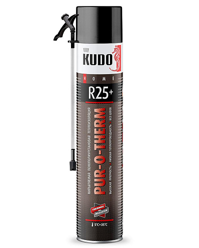 Теплоизоляция KUDO PUR-O-THERM R25+ напыляемая бесшовная высокой плотности : фотография 1