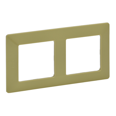 Рамка 2-м Valena Life универсальная лайм Leg 754082: фотография 1