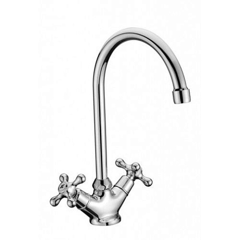 Смеситель Lemark &quot;Стандарт&quot; LM2105C для кухни с поворотным изливом 315мм хром: фотография 1