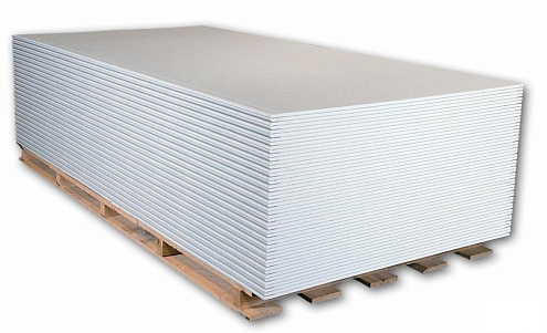 Гипсокартонный лист Гипсополимер 2500х1200х9,5мм  : фотография 1