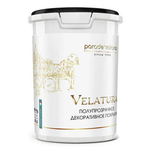 Декоративное лессирующее покрытие PARADE Velatura 0,9л: фотография 1