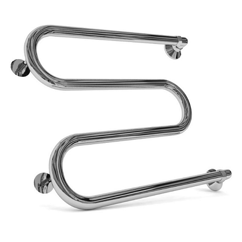 Полотенцесушитель М-образный (М-7) 600х600 D32мм без полки: фотография 1