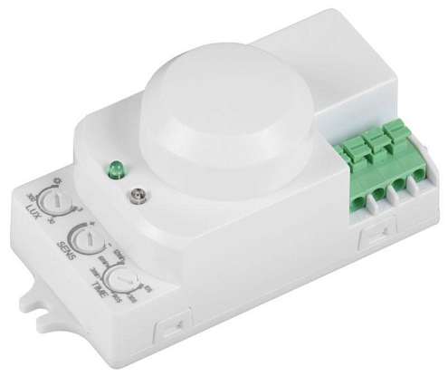 Детектор движения ДД-МВ 201 1200Вт 360град. 8М IP20 бел. IEK LDD11-201MB-1200-001: фотография 1