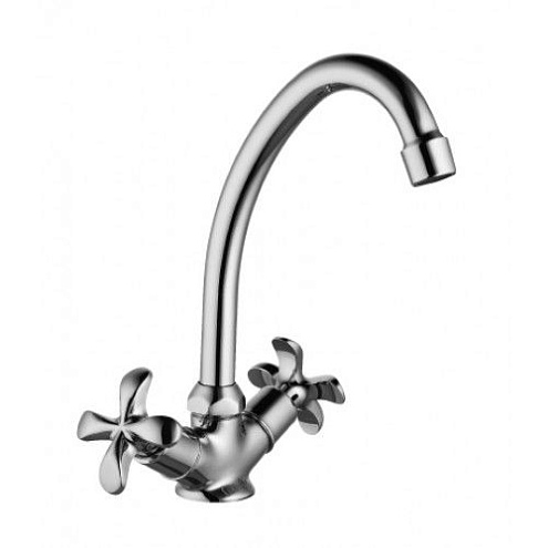Смеситель Lemark &quot;Флора&quot; LM0104C для кухни с поворотным изливом 229мм хром: фотография 1