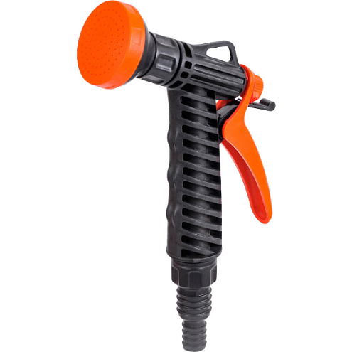 Душ-пистолет поливочный с фиксатором, 1/2&quot; - 3/4&quot;, Жук																																						: фотография 1