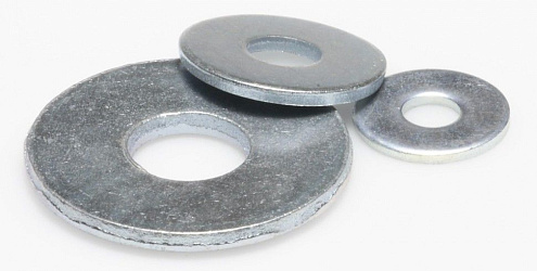 Шайба увеличенная М18 оцинкованная DIN9021, весовые: фотография 1