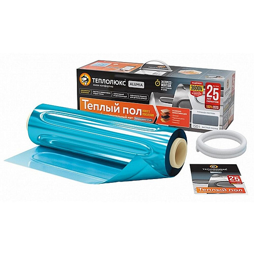 Мат нагревательный &quot;Теплолюкс&quot; Alumia 150 Вт/1,0 м²: фотография 1
