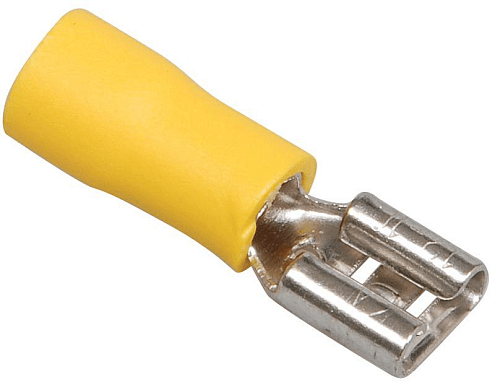 Разъем РпИм 5,5-6-0,5 плоский &quot;мама&quot; уп.100шт IEK URM10-006-D34-7: фотография 1