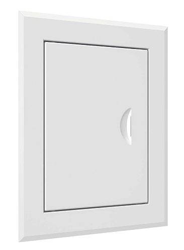 Люк ревизионный ЛТМп фланец 150х200 ручка магнит 210х260 окрашенная сталь EVECS: фотография 1