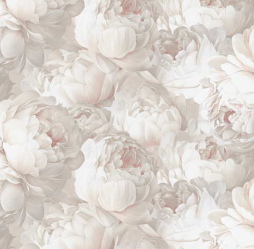 585335 Обои &quot;Victoria Stenova&quot; 10х1,06м компакт винил на флизе Peony : фотография 1