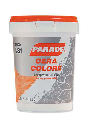 Декоративный воск PARADE DECO Cera Colore L81 Бесцветный 0,9л : фотография 1