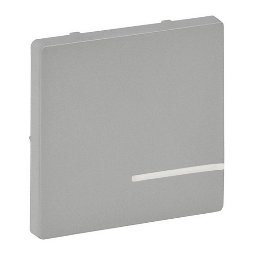 Панель лицевая Valena Life MyHome Play Zigbee для радиоуправляющего уст-ва 1-канального ON-OFF алюм. Leg 754763: фотография 1