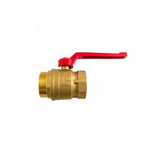 Кран шаровой 11Б27п1 г/ш рычаг 1 1/2&quot;: фотография 1