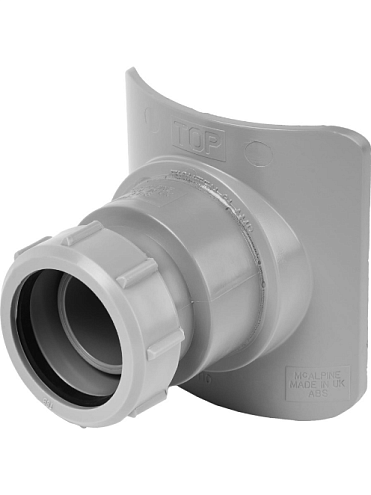 Врезка в трубу 110х50, диаметр врезки 57мм McALPINE BOSSCONN110-50-GR: фотография 1