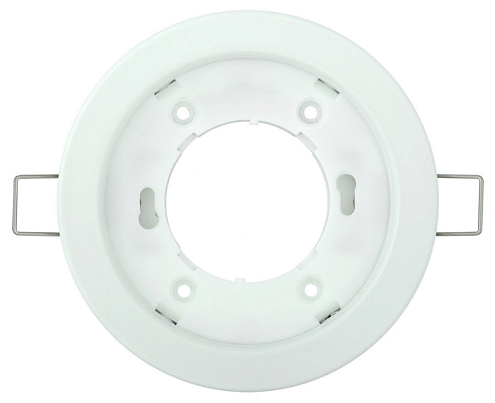 Светильник GX53 встраив. точечный бел. IEK LUVB0-GX53-1-K01: фотография 1