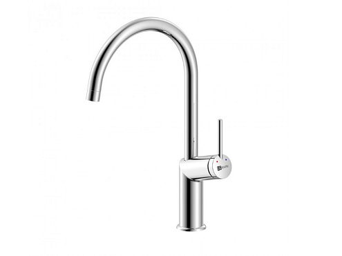 Смеситель Lemark &quot;Минима&quot; LM3805C для кухни с высоким поворотным изливом хром: фотография 1