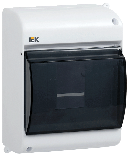 Корпус пластиковый KREPTA 3 КМПн 2/4 IP30 белый IEK MKR42-N-04-30-12: фотография 1