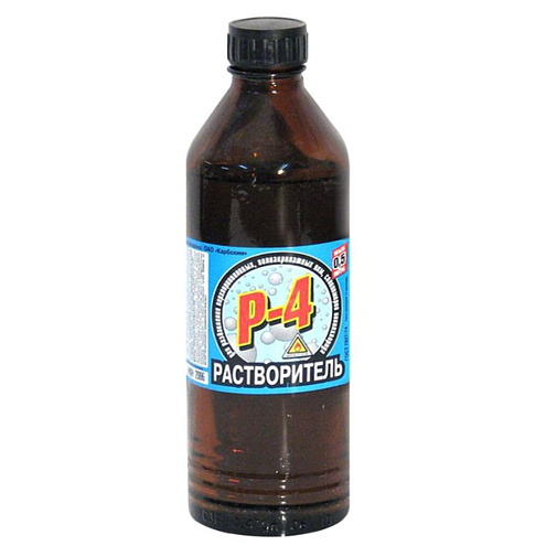 Растворитель Р-4 Кэпитал, бутылка пэт  0,5л: фотография 1